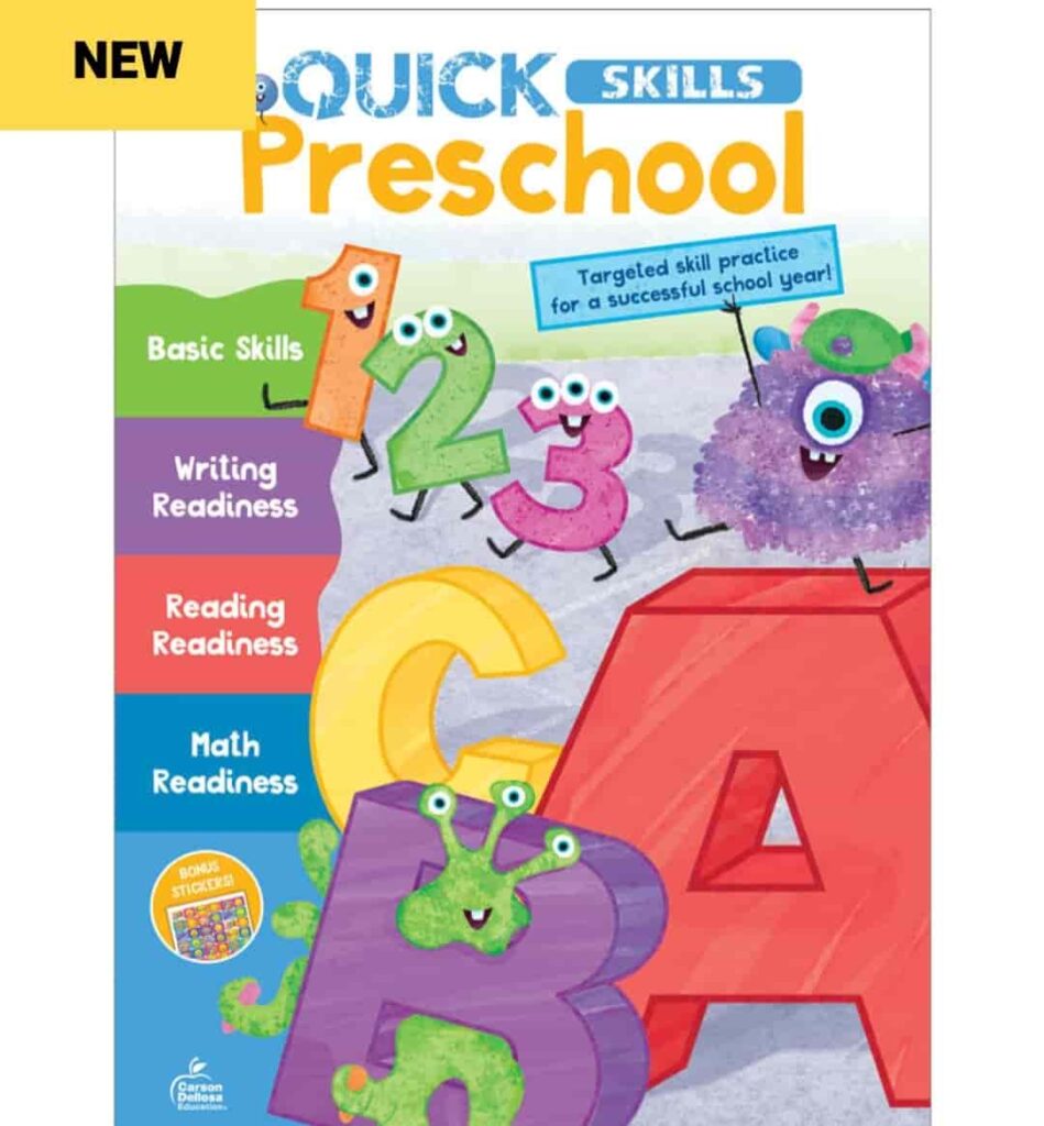 Quick Skills: Preschool Workbook Grade Preschool Paperback