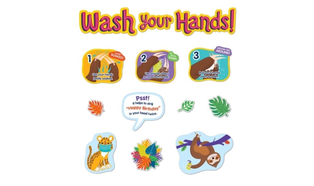 Handwashing Bulletin Board Set