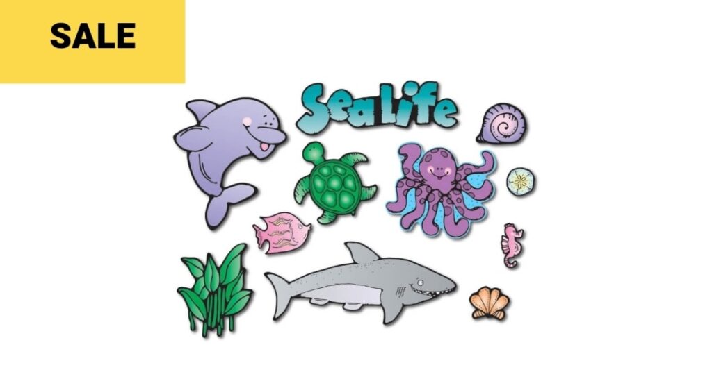 Sea Life Bulletin Board Set